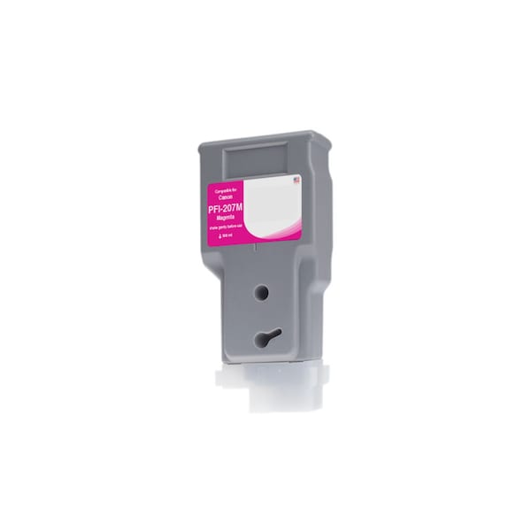 Cig WF Non-OEM New Magenta Wide Format Ink Cartridge for Canon PFI-207 WCPFI207M - main